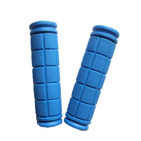 The rubber lace is deep blue